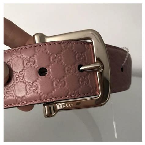 cintura gucci rosa|cinture gucci per donna.